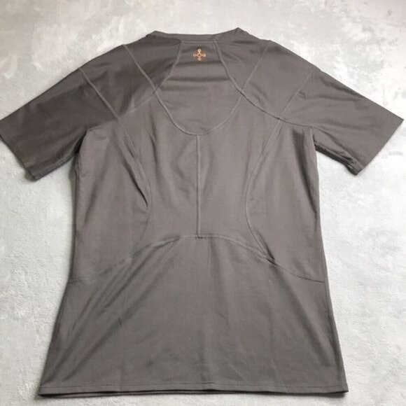 Tommie Copper Gray  Compression Tee & Shoulder Support Bra Size XL - Picture 5 of 9